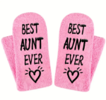 Socks Best Aunt Ever Fluffy Socks
