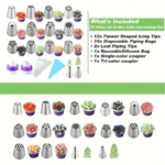 Russian Piping Set of 27 - Image 4